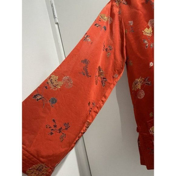 Peony Brand Silk Jacket Kimono Size 34 - Picture 6 of 11